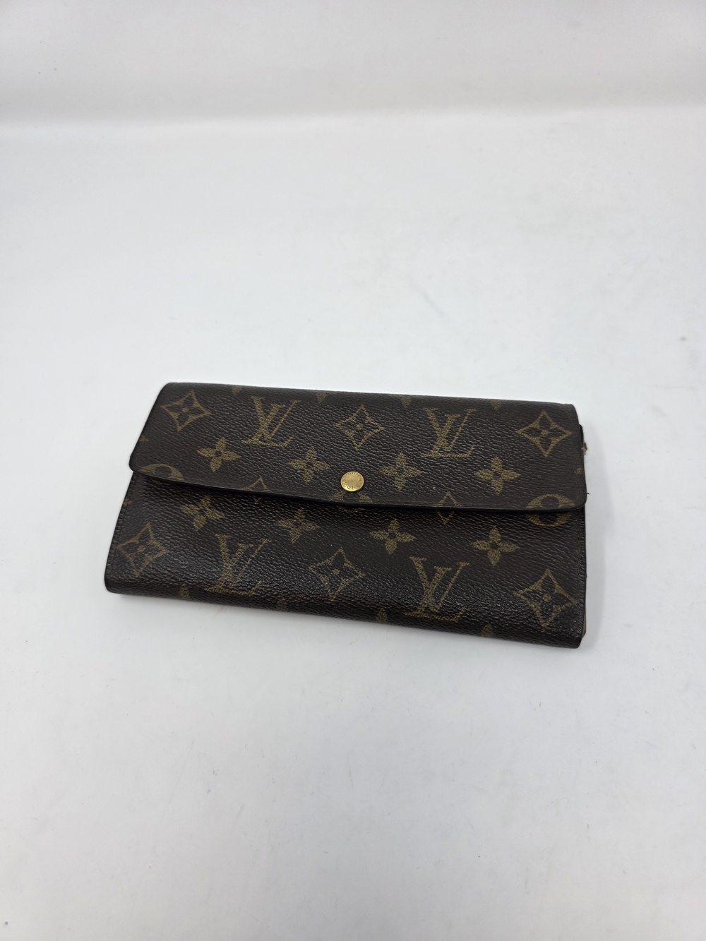 Louis Vuitton Monogram Canvas Long Wallet - Brown
